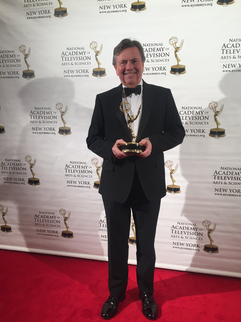 Gerard Schwarz with Emmy Award
